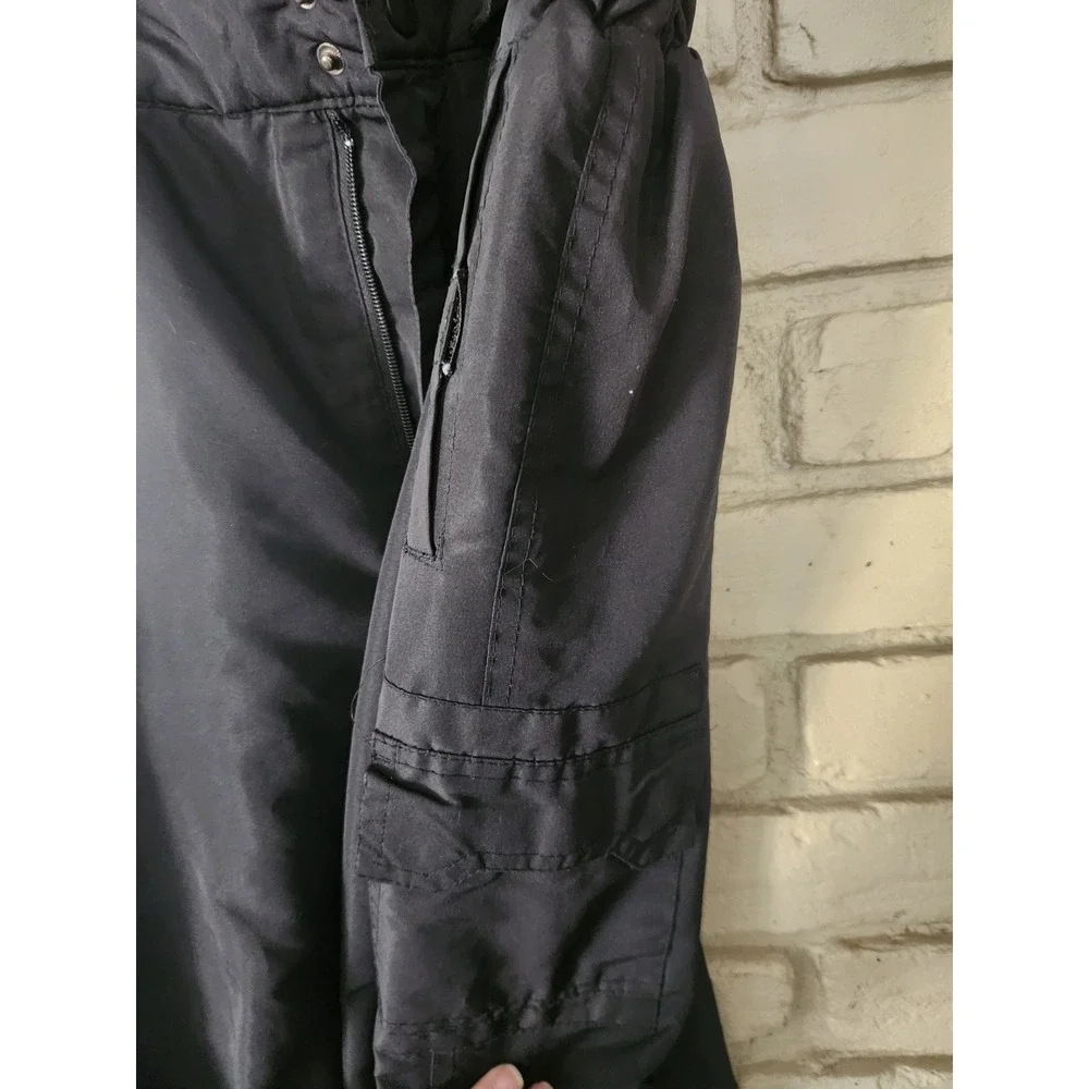 Minus Zero Kids Black Snow Pants Insulated Winter Bibs